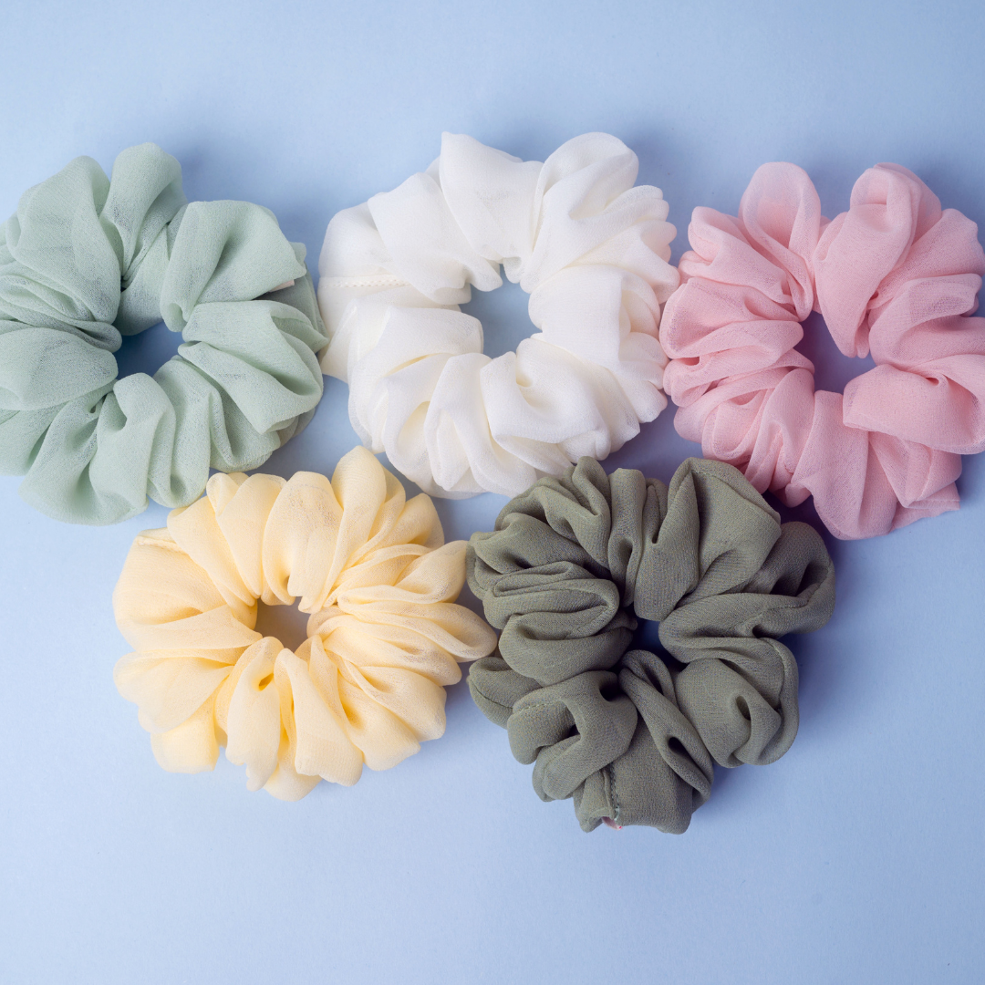 Candy (Set Of 5 Dura-Flex Scrunchies)