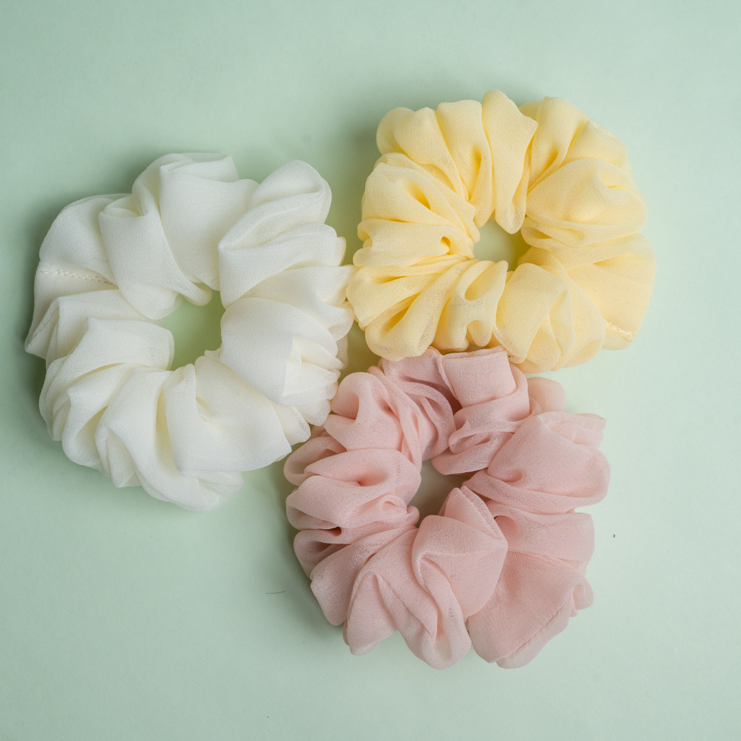Pixelgum Combo (Set of 3 Dura-Flex Scrunchies)