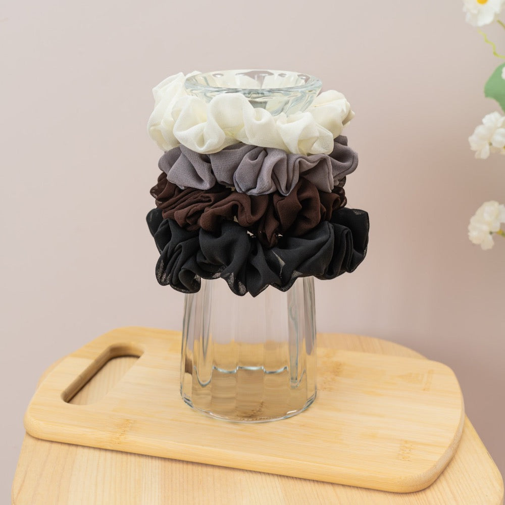 Everyday Essential (Set of 4 Dura-Flex Scrunchies)