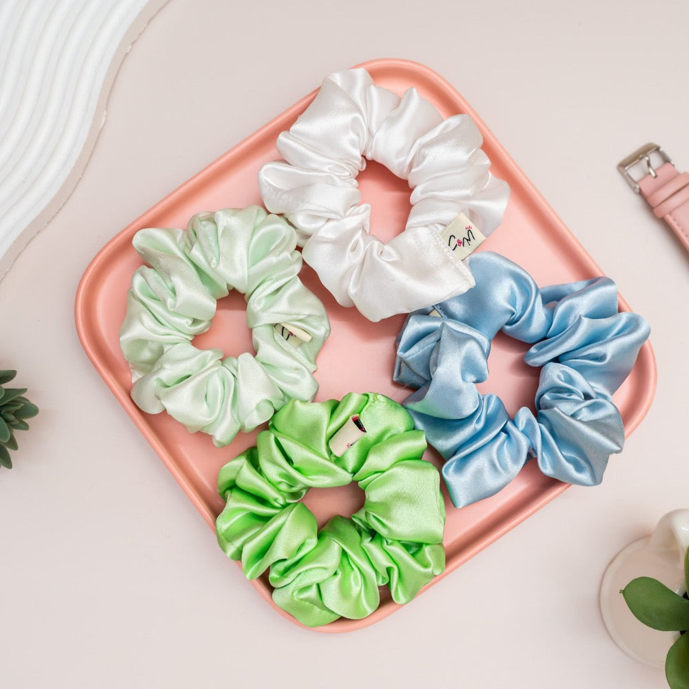 Sereia (Set of 4 Dura-Flex Scrunchies)