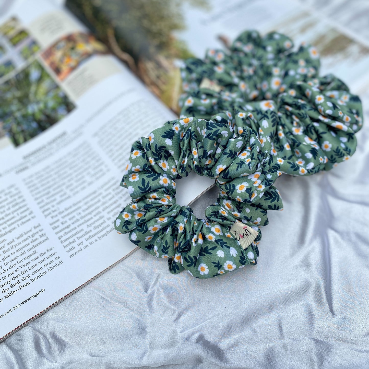 Mediterranean Spurge Dura-Flex Scrunchie