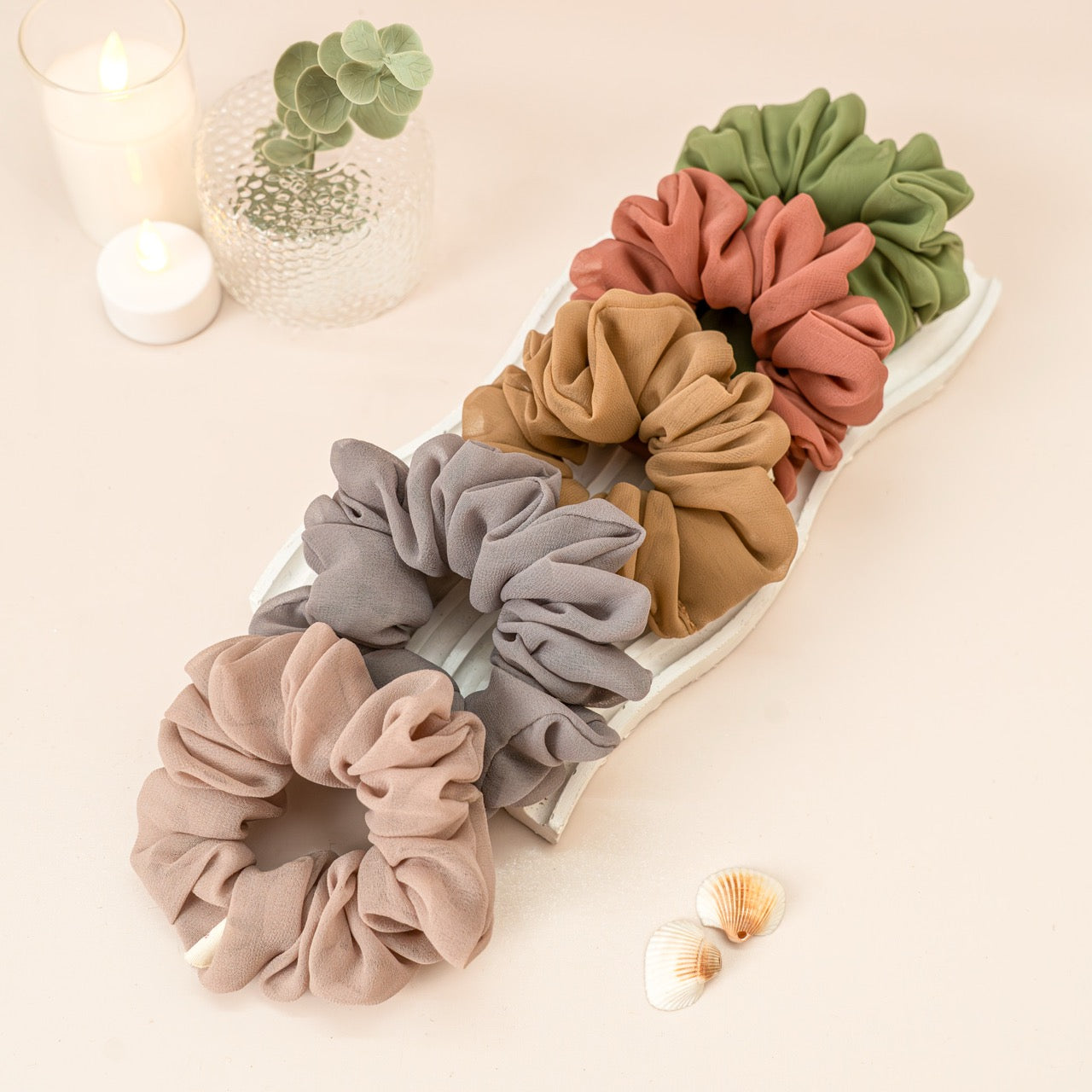 Butterflies (Set Of 5 Styling Scrunchies)