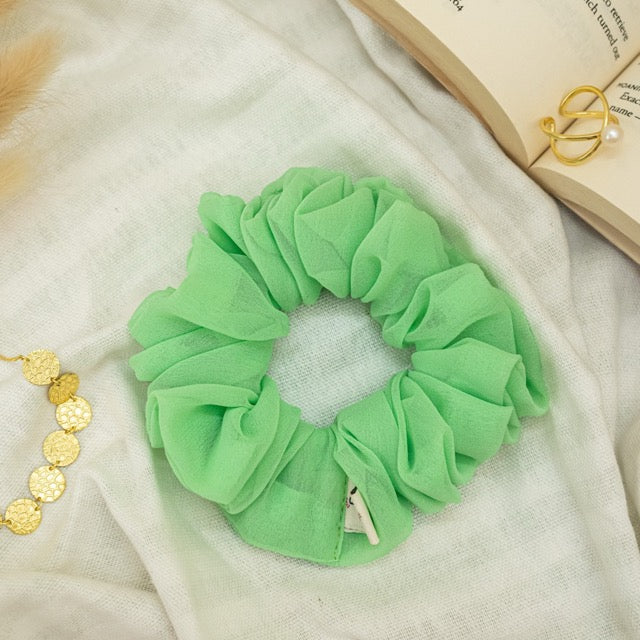 Spring Green Dura-Flex Scrunchie