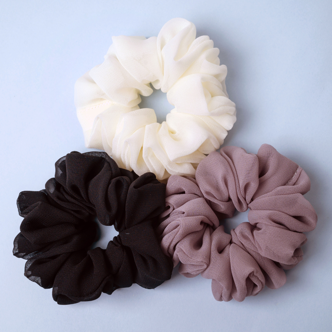 Essential Pixels (Set of 3 Dura-Flex Scrunchies)