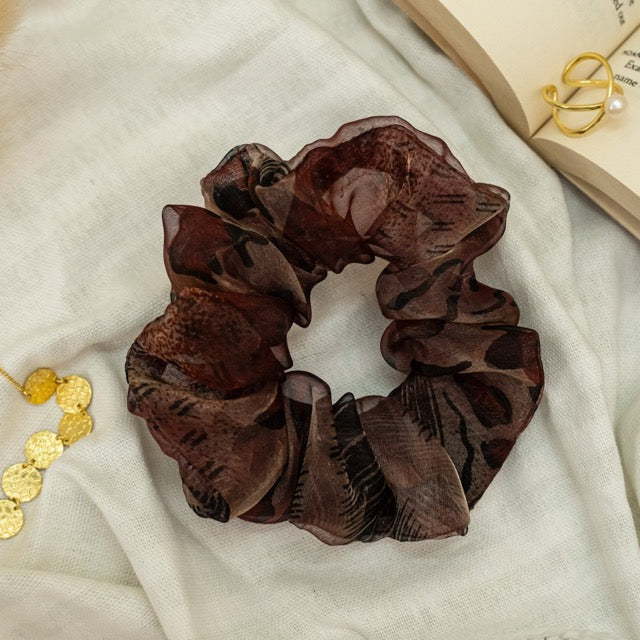 Clove Dura-Flex Scrunchie