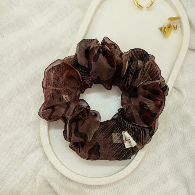 Clove Dura-Flex Scrunchie