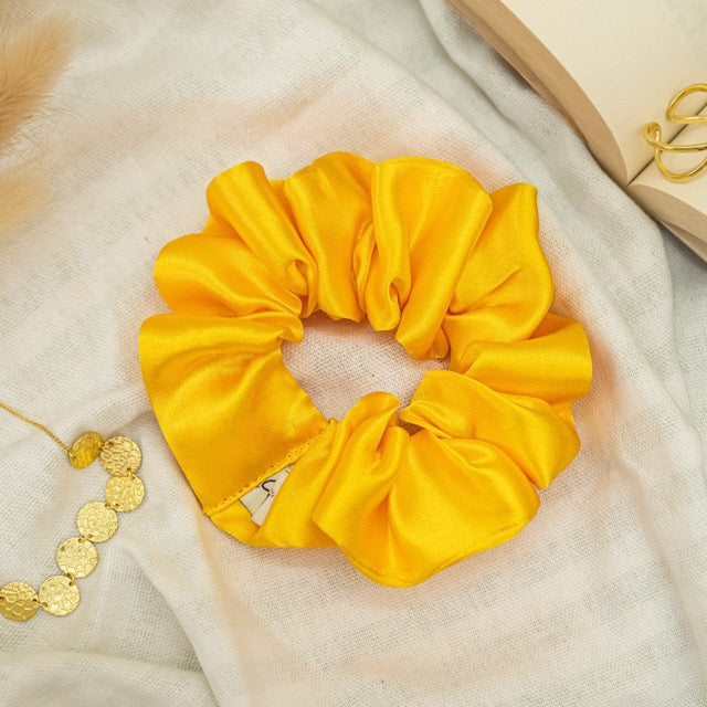 Sunshine Yellow Dura-Flex Scrunchie