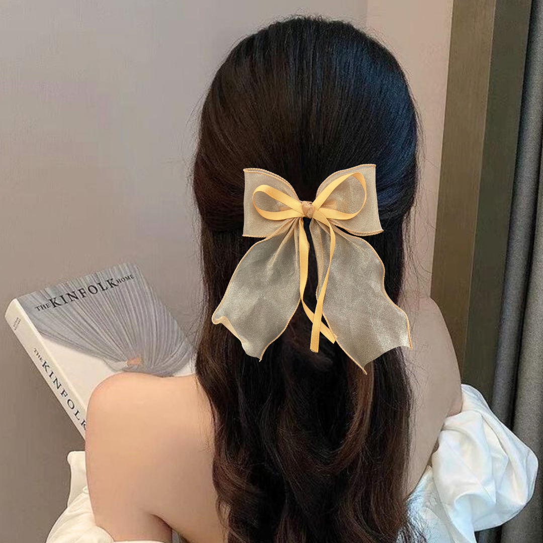 Gold Ribbon Sailor Bow