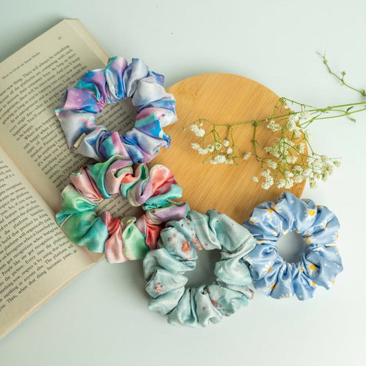 Blossom (Set of 4 Dura-Flex Scrunchies)