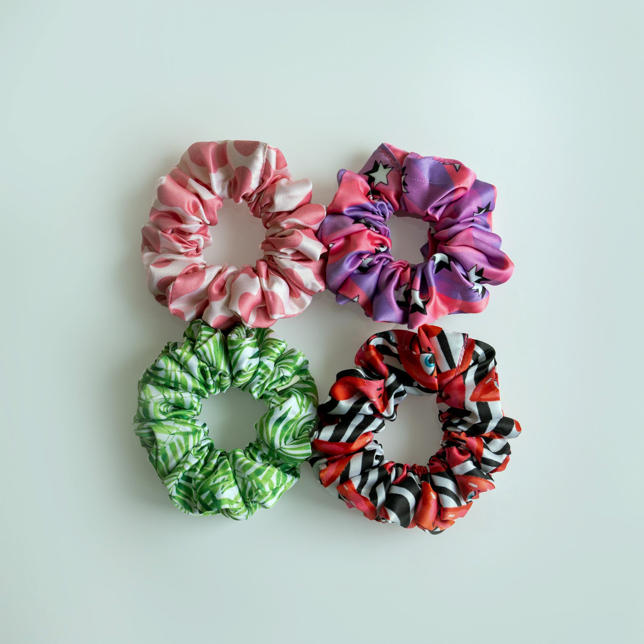 Astoria (Set of 4 Dura-Flex Scrunchies)