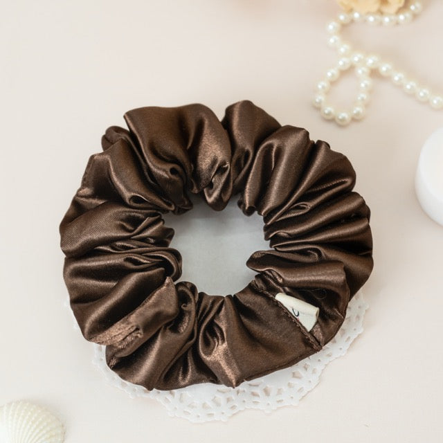 Mocha Dura-Flex Scrunchie