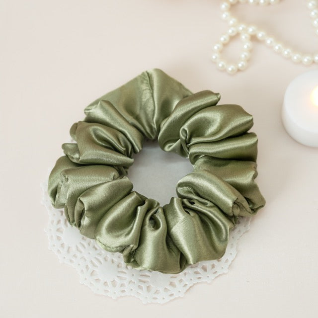 Olive Dura-Flex Scrunchie