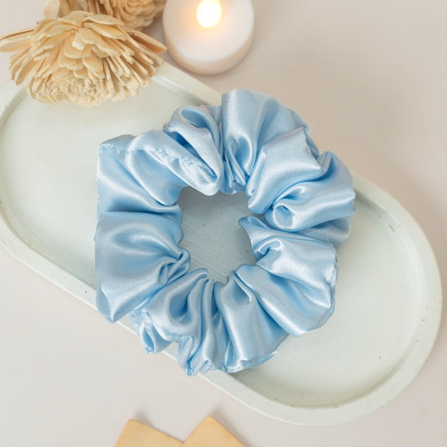 Powder Blue Dura-Flex Scrunchie