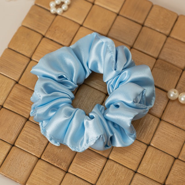 Powder Blue Dura-Flex Scrunchie