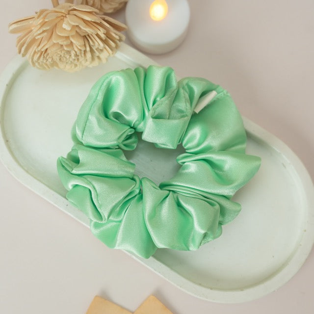 Fern Green Dura-Flex Scrunchie