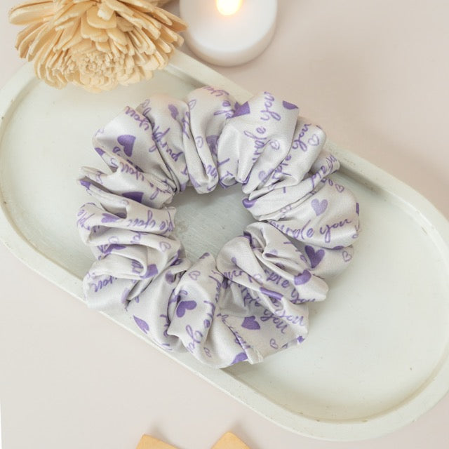 I Purple You Dura-Flex Scrunchie