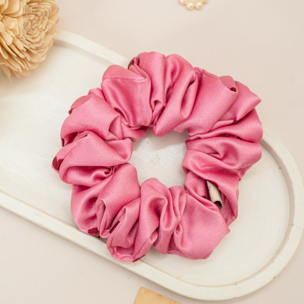 Blush Dura-Flex Scrunchie