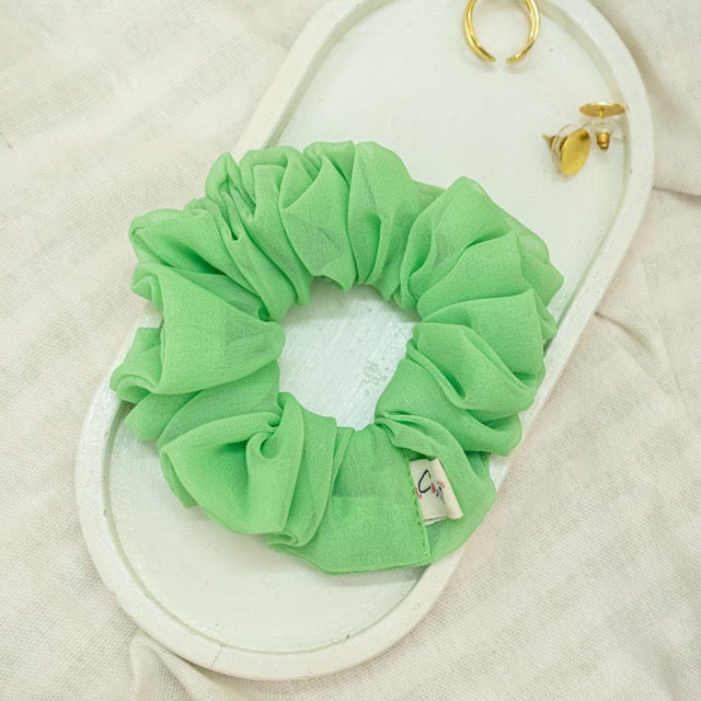 Spring Green Dura-Flex Scrunchie