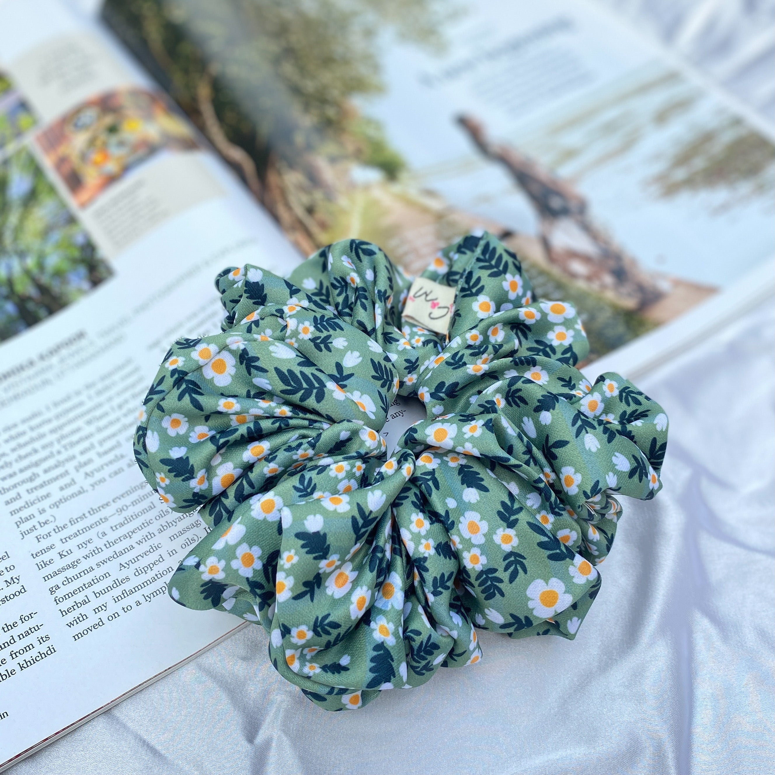 Mediterranean Spurge Dura-Flex Scrunchie